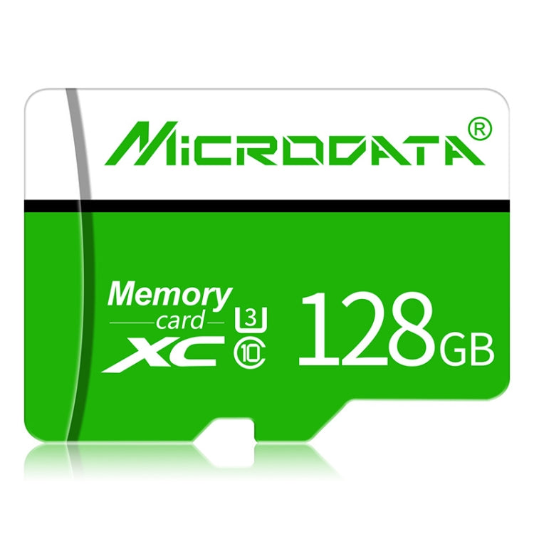 MICRODATA 128GB U3 Green and White TF(Micro SD) Memory Card - Micro SD Card by MiCRODATA | Online Shopping UK | buy2fix