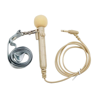 MK-7 3.5mm Elbow Head Handheld Loudspeaker Neck-mounted Microphone with Lanyard, Length: 1m (Flesh Color) - Consumer Electronics by buy2fix | Online Shopping UK | buy2fix