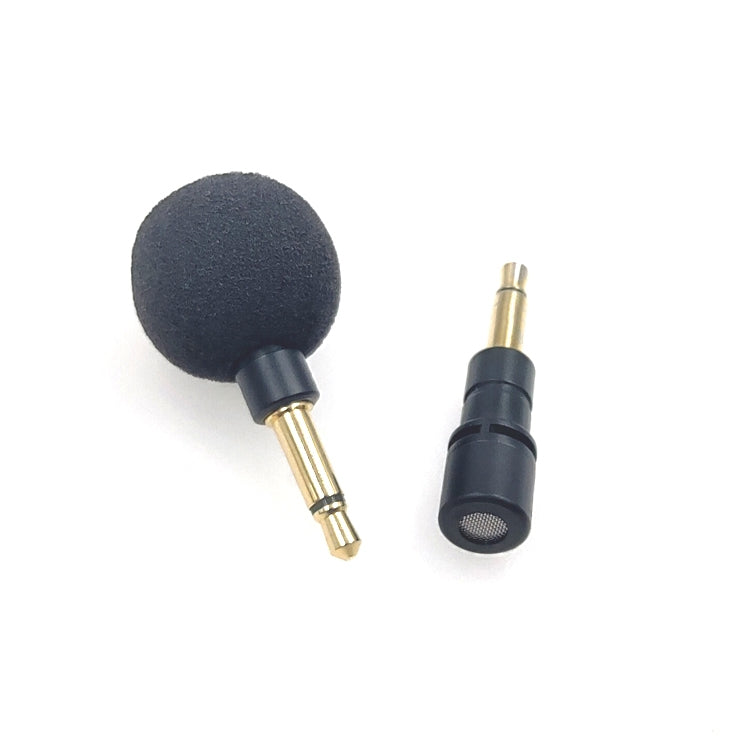 ZJ040MR Mono 3.5mm Mobile Phone Tablet Laptop Electronic Equipment Mini Straight Microphone - Consumer Electronics by buy2fix | Online Shopping UK | buy2fix