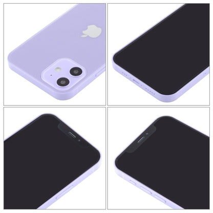 For iPhone 12 mini Black Screen Non-Working Fake Dummy Display Model (Purple) - For iPhone & iPad by buy2fix | Online Shopping UK | buy2fix