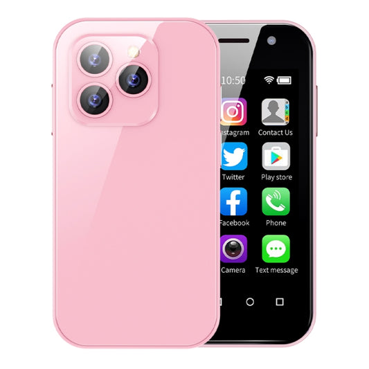 SOYES 14 Pro, 3GB+32GB, Face Recognition, 3.0 inch Android 9.0 MTK6739CW Quad Core up to 1.28GHz, OTG, Network: 4G, Dual SIM, Support Google Play (Pink) - SOYES by SOYES | Online Shopping UK | buy2fix