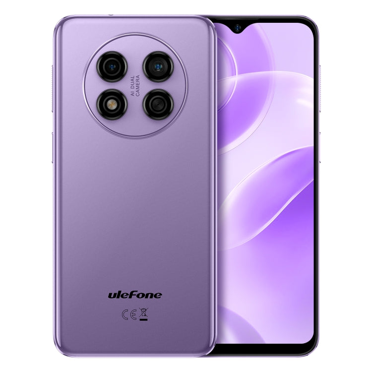 [HK Warehouse] Ulefone Note 15, 2GB+32GB, Face ID Identification, 6.22 inch Android 12 GO MediaTek MT6580 Quad-core up to 1.3GHz, Network: 3G, Dual SIM(Purple) - Ulefone by Ulefone | Online Shopping UK | buy2fix