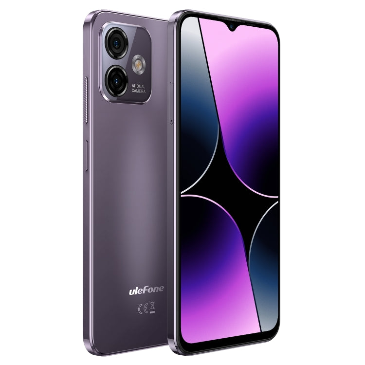 [HK Warehouse] Ulefone Note 16 Pro, 4GB+128GB, Dual Back Cameras, Face ID & Side Fingerprint Identification, 4400mAh Battery, 6.52 inch Android 13 Unisoc T606 Octa Core up to 1.6GHz, Network: 4G, Dual SIM, OTG (Purple) - Ulefone by Ulefone | Online Shopping UK | buy2fix