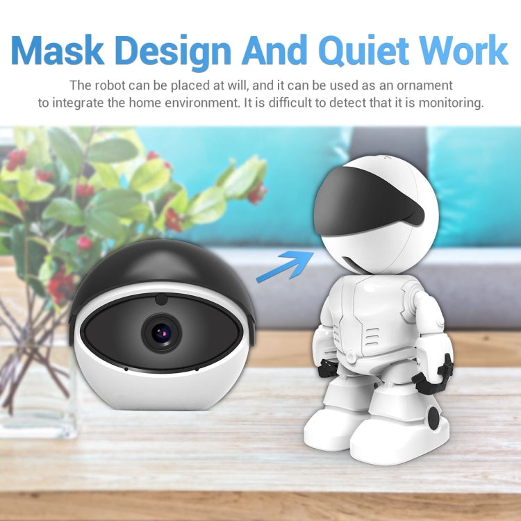 ESCAM PT205 HD 1080P Robot WiFi IP Camera, Support Motion Detection / Night Vision, IR Distance: 10m, US Plug - Security by ESCAM | Online Shopping UK | buy2fix