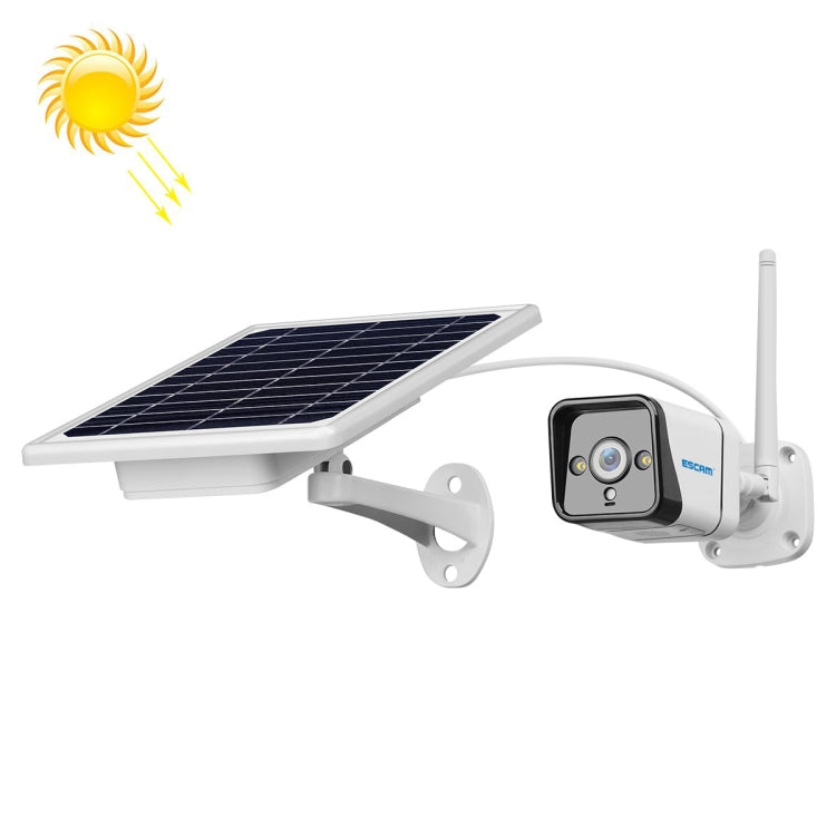 ESCAM QF320 HD 1080P 4G Solar Panel IP Camera, Support Night Vision & TF Card & PIR Motion Detection & Two Way Audio - Security by ESCAM | Online Shopping UK | buy2fix