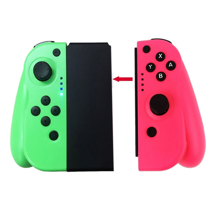 Left and Right Wireless Bluetooth Game Controller Gamepad for Switch Joy-Con(Green+Red) - Gamepads by buy2fix | Online Shopping UK | buy2fix