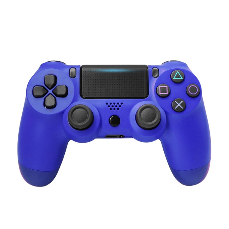 Wireless Bluetooth Game Handle Controller with Lamp for PS4, US Version(Blue) - Gamepads by buy2fix | Online Shopping UK | buy2fix