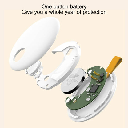 Original Xiaomi Youpin Ranres Intelligent Anti-lost Device Smart Positioning Finder, Lite Version(White) - Security by Xiaomi | Online Shopping UK | buy2fix