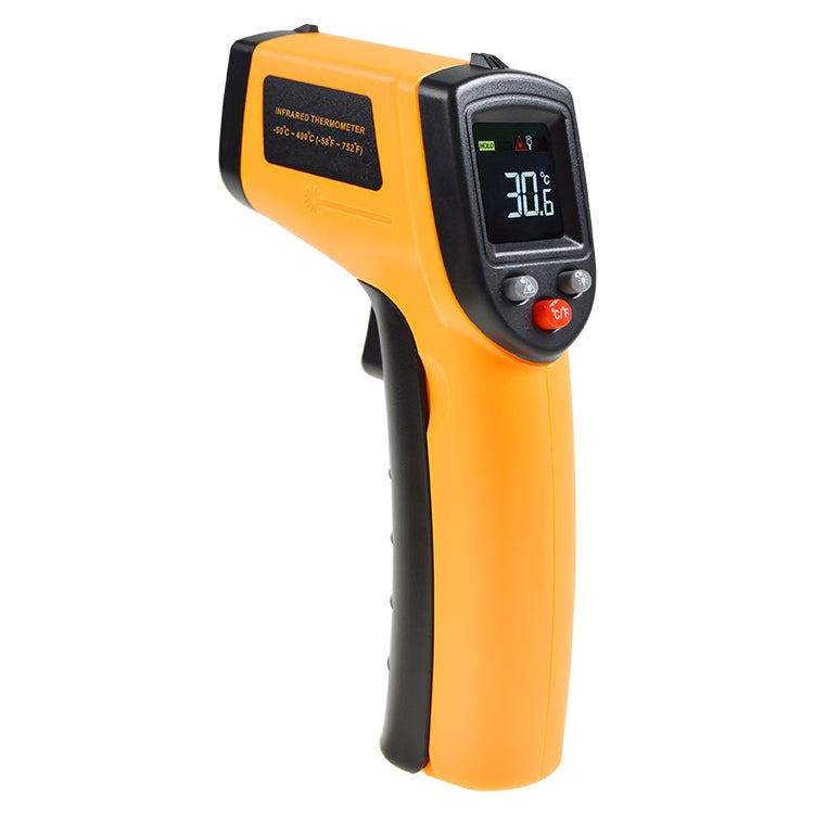 GM333 Portable Digital Laser Point Infrared Thermometer, Temperature Range: -50-400 Celsius Degree - Consumer Electronics by buy2fix | Online Shopping UK | buy2fix