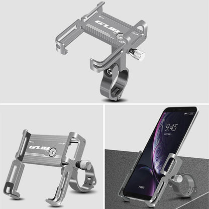 GUB P10 Aluminum Bike Phone Holder(Titanium Color) - Outdoor & Sports by GUB | Online Shopping UK | buy2fix