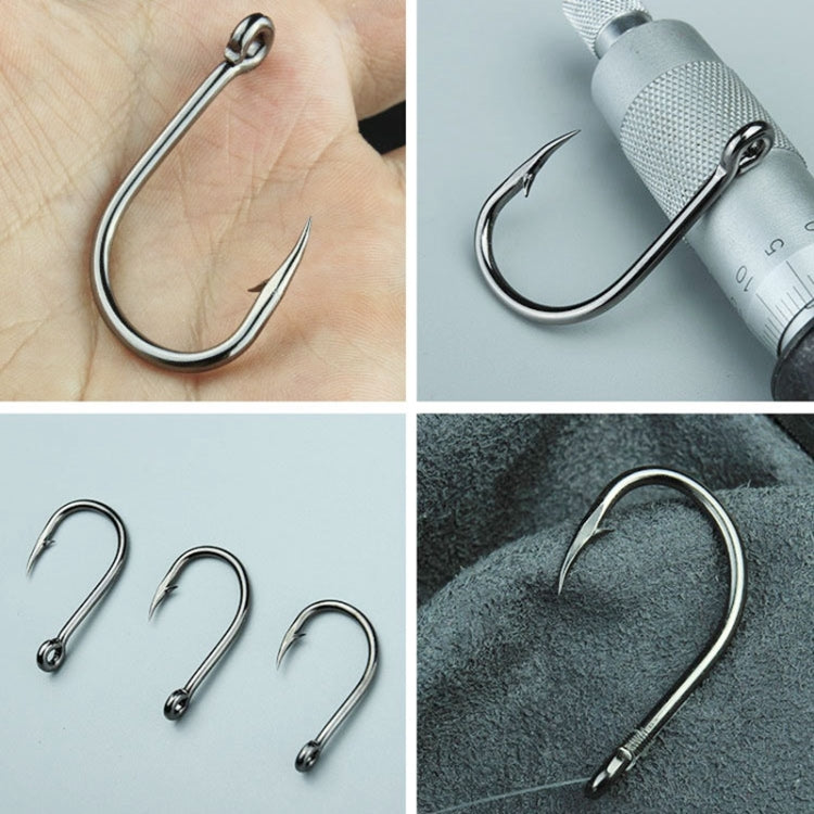 500 PCS Mixed Size Fish Barbed Hook Fishing Hooks with Hole - Outdoor & Sports by buy2fix | Online Shopping UK | buy2fix