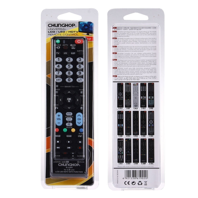 CHUNGHOP E-L905 Universal Remote Controller for LG LED LCD HDTV 3DTV - Consumer Electronics by CHUNGHOP | Online Shopping UK | buy2fix