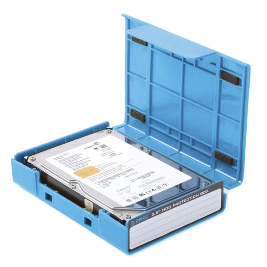 ORICO PHP-35 3.5 inch SATA HDD Case Hard Drive Disk Protect Cover Box(Blue) - HDD Enclosure by ORICO | Online Shopping UK | buy2fix