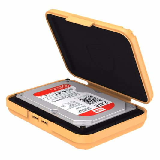 ORICO PHX-35 3.5 inch SATA HDD Case Hard Drive Disk Protect Cover Box(Orange) - HDD Enclosure by ORICO | Online Shopping UK | buy2fix