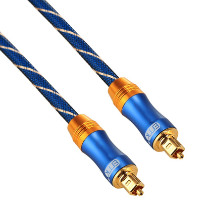 EMK LSYJ-A 1.5m OD6.0mm Gold Plated Metal Head Toslink Male to Male Digital Optical Audio Cable -  by EMK | Online Shopping UK | buy2fix