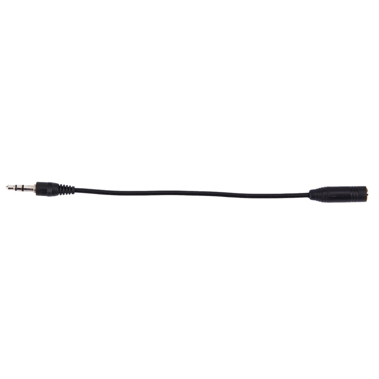 3.5 Male to 2.5 Female Converter Cable, Length: 23cm(Black) - Computer & Networking by buy2fix | Online Shopping UK | buy2fix