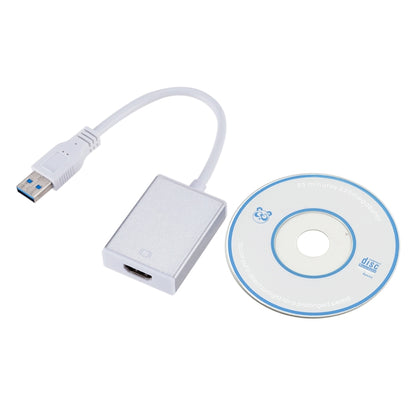 External Graphics Card Converter Cable USB3.0 to HDMI(Silver) - Converter by buy2fix | Online Shopping UK | buy2fix
