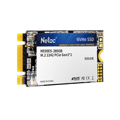 Netac N930ES 256GB M.2 2242 PCIe Gen3x2 Solid State Drive - Solid State Drives by Netac | Online Shopping UK | buy2fix