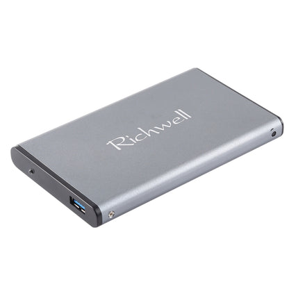 Richwell SATA R2-SATA-500GB 500GB 2.5 inch USB3.0 Super Speed Interface Mobile Hard Disk Drive(Grey) - External Hard Drives by Richwell | Online Shopping UK | buy2fix