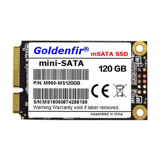Goldenfir 1.8 inch Mini SATA Solid State Drive, Flash Architecture: TLC, Capacity: 120GB - Computer & Networking by Goldenfir | Online Shopping UK | buy2fix