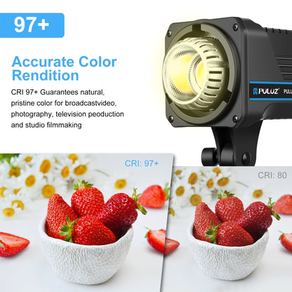 PULUZ 220V150W 3200K-5600K Studio Video Light + 2.8m Light Holder + 65cm Foldable Lantern Softbox Photography Kit(UK Plug) - Camera Accessories by PULUZ | Online Shopping UK | buy2fix