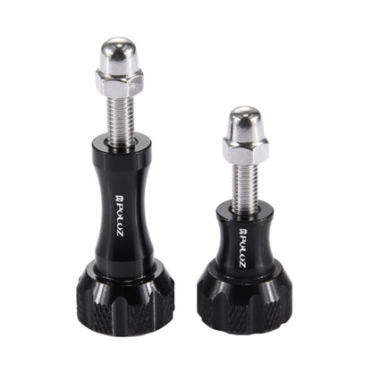 PULUZ CNC Aluminum Thumb Knob Stainless Bolt Nut Screw Set for GoPro Hero11 Black / HERO10 Black / HERO9 Black / HERO8 Black /7 /6 /5 /5 Session /4 Session /4 /3+ /3 /2 /1, DJI Osmo Action, Xiaoyi and Other Action Cameras(Black) - DJI & GoPro Accessories by PULUZ | Online Shopping UK | buy2fix