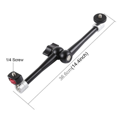 PULUZ 11 inch Aluminium Alloy Adjustable Articulating Friction Magic Arm - Camera Gimbal by PULUZ | Online Shopping UK | buy2fix