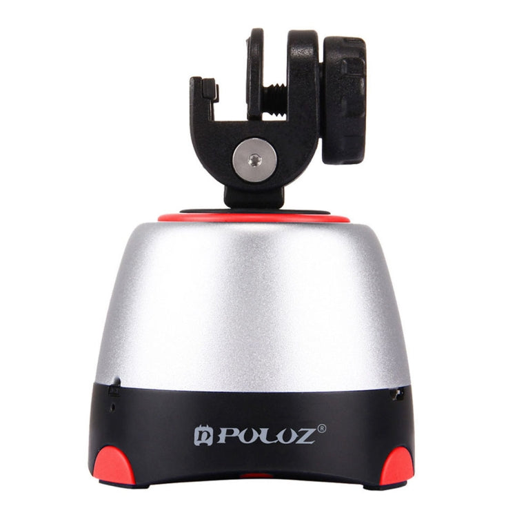 PULUZ Electronic 360 Degree Rotation Panoramic Head with Remote Controller for Smartphones, GoPro, DSLR Cameras(Red) - Camera Accessories by PULUZ | Online Shopping UK | buy2fix