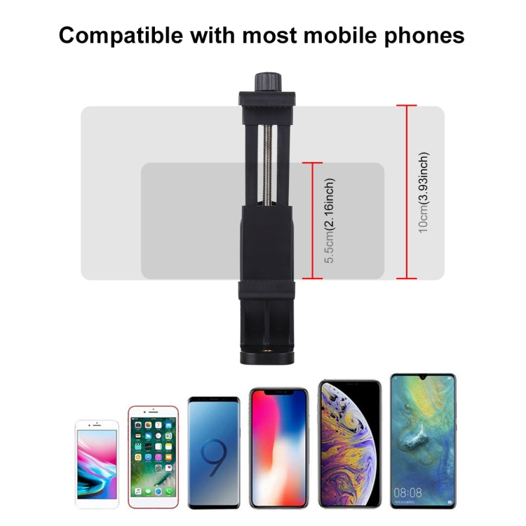 PULUZ 360 Degree Rotating Universal Horizontal Vertical Shooting Phone Clamp Holder Bracket for iPhone, Galaxy, Huawei, Xiaomi, Sony, HTC, Google and other Smartphones - Desktop Holder by PULUZ | Online Shopping UK | buy2fix