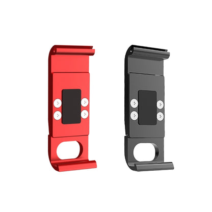 PULUZ Metal Battery Side Interface Cover for GoPro HERO13 Black /12 Black /11 Black /10 Black /9 Black(Red) - Skeleton Housing by PULUZ | Online Shopping UK | buy2fix