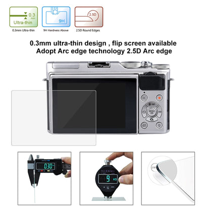 PULUZ 2.5D 9H Tempered Glass Film for Fujifilm X-A3, Compatible with Fujifilm X-T1 / X-T2 / X-A5 / X-A10 / X-A20 - Camera Accessories by PULUZ | Online Shopping UK | buy2fix