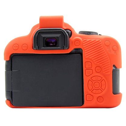 PULUZ Soft Silicone Protective Case for Canon EOS 800D(Red) - Protective Case by PULUZ | Online Shopping UK | buy2fix