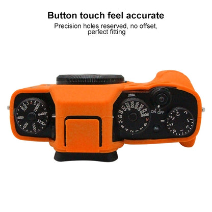 PULUZ Soft Silicone Protective Case for FUJIFILM XT3(Orange) - Camera Accessories by PULUZ | Online Shopping UK | buy2fix