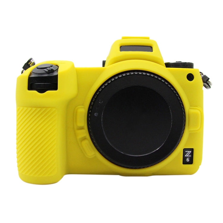 PULUZ Soft Silicone Protective Case for Nikon Z6 / Z7(Yellow) - Camera Accessories by PULUZ | Online Shopping UK | buy2fix