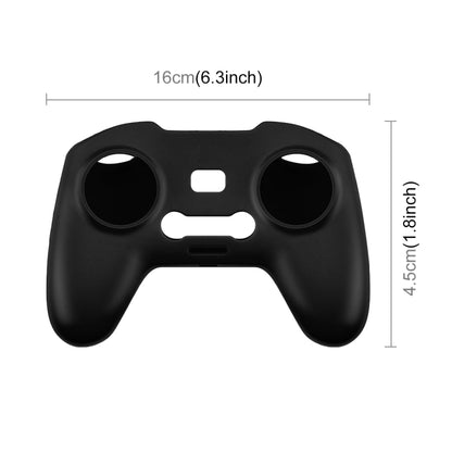 For DJI FPV Combo Remote Control PULUZ Silicone Protective Case (Black) - DJI & GoPro Accessories by PULUZ | Online Shopping UK | buy2fix