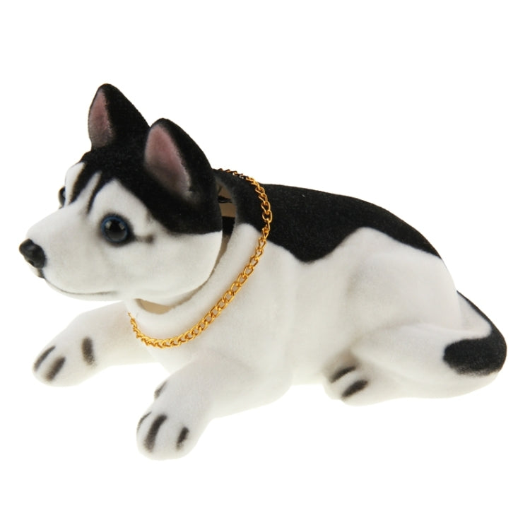 Lovely Husky Nodding Dog for Car Decoration - Ornaments by buy2fix | Online Shopping UK | buy2fix