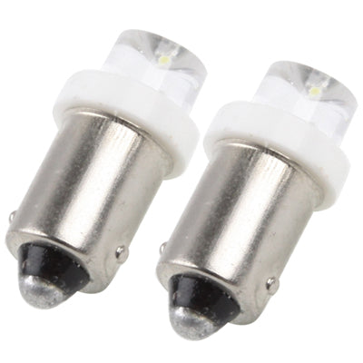 BA9S 1W 8mm LED Car Signal Light Bulb (Pair) - In Car by buy2fix | Online Shopping UK | buy2fix