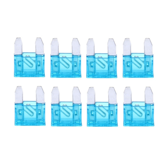 100 PCS Auto Mini Blade Fuse, DC 12V 15A(Blue) - In Car by buy2fix | Online Shopping UK | buy2fix