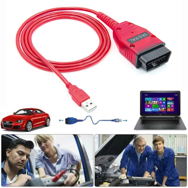 USB 2.0 Diagnostic Cable KKL VAG-COM for VW / Audi 409.1 - Cables & Connectors by buy2fix | Online Shopping UK | buy2fix