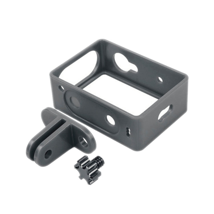 TMC Plastic Frame Mount Housing For Xiaomi Yi Sport Camera(HR319-GY)(Grey) - DJI & GoPro Accessories by TMC | Online Shopping UK | buy2fix