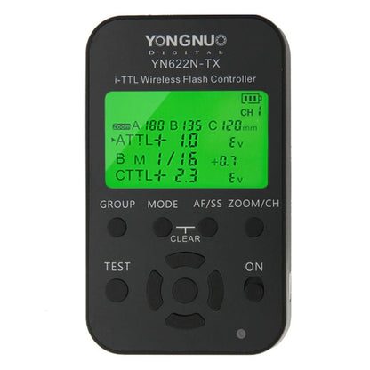 YONGNUO YN622N-KIT i-TTL Wireless Flash Trigger Controller + Transceiver Kit for Nikon Camera - Camera Accessories by YONGNUO | Online Shopping UK | buy2fix