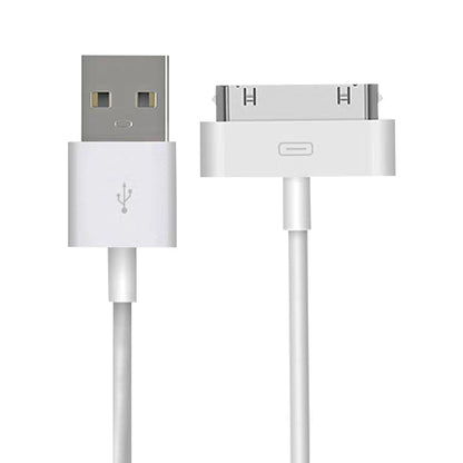 3m 30 Pin Data Sync Cable For iPhone / iPad,Length:3m(White) - Normal Style Cable by buy2fix | Online Shopping UK | buy2fix