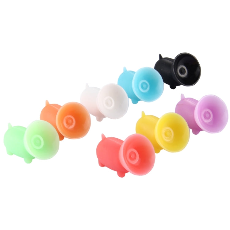 Lovely Pig Shape with Sucker Phone Holder, Random Color Delivery - Ring Holder by buy2fix | Online Shopping UK | buy2fix