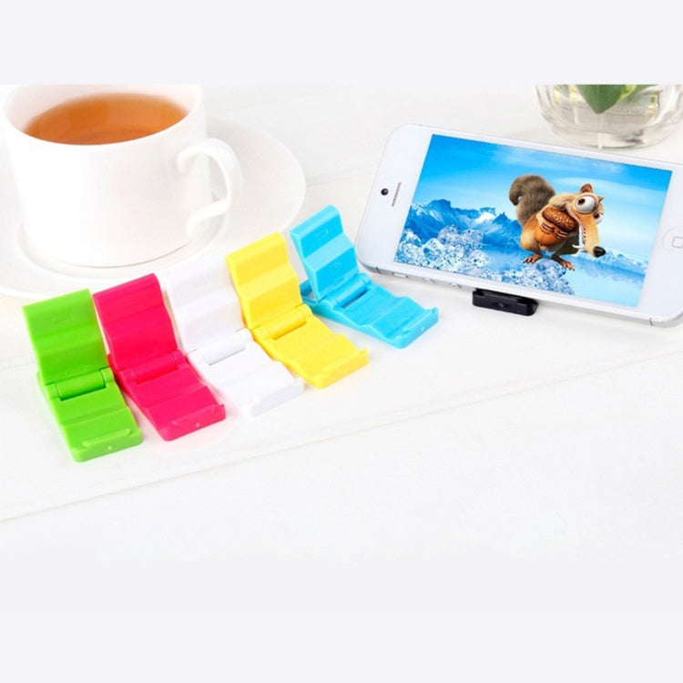 100 PCS Mini Universal Phone Holder, Random Color Delivery - Desktop Holder by buy2fix | Online Shopping UK | buy2fix