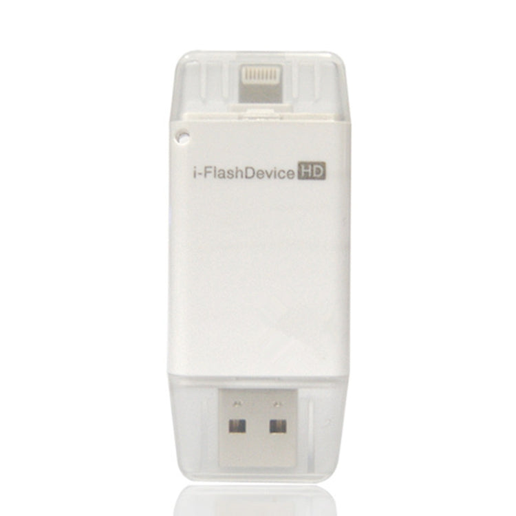 i-Flash Driver HD U Disk USB Drive Memory Stick for iPhone / iPad / iPod touch(White) - U Disk & Card Reader by buy2fix | Online Shopping UK | buy2fix