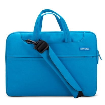 POFOKO 12 inch Portable Single Shoulder Laptop Bag for Laptop(Blue) - 12.1 inch by POFOKO | Online Shopping UK | buy2fix