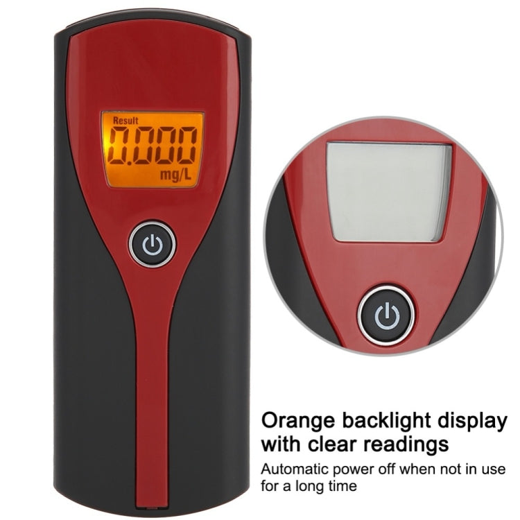 Alcohol Digital LCD Display Breath Analyzer Tester - Breath Alcohol Tester by buy2fix | Online Shopping UK | buy2fix