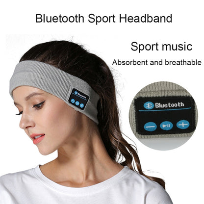 My-Call Bluetooth V5.0 Headsfree Sport Headband Music Headwear for iPhone 6 & 6s / iPhone 5 & 5S / iPhone 4 & 4S and Other Bluetooth Devices(Black) - Smart Wear by buy2fix | Online Shopping UK | buy2fix