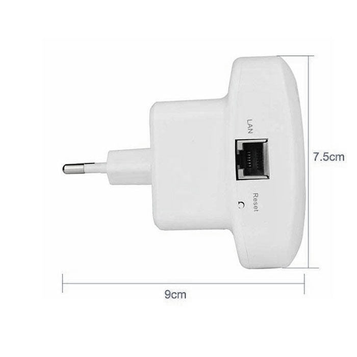 WS-WN560N2 300Mbps Wireless-N WIFI 802.11n Repeater Range Expander, EU Plug(White) - Powerline Network Adapters by buy2fix | Online Shopping UK | buy2fix