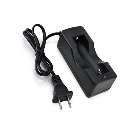 Battery Charger for 18650, Output: 4.2V/ 650mA, US Plug(Black) - Charger & Converter by buy2fix | Online Shopping UK | buy2fix